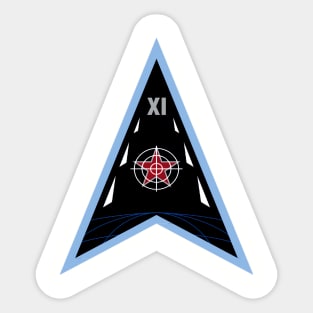 Space Force Delta 11 Logo Sticker